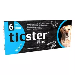 TICSTER Plus spot-on raztopina za pse nad 25 kg, 6X4,8 ml