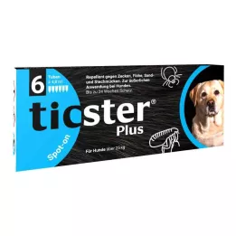TICSTER Plus spot-on raztopina za pse nad 25 kg, 6X4,8 ml