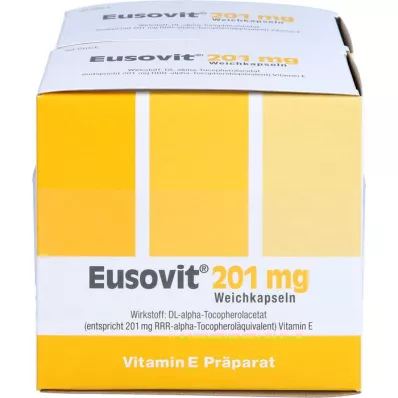 EUSOVIT 201 mg mehke kapsule, 180 kosov