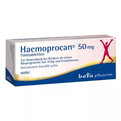 Haemoprocan 50 mg filmsko obložene tablete (50 kosov)