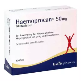 HAEMOPROCAN 50 mg filmsko obložene tablete, 100 kosov