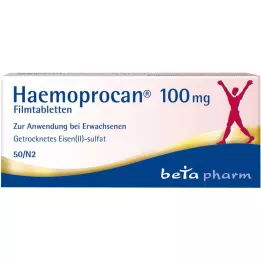 HAEMOPROCAN 100 mg filmsko obložene tablete, 50 kosov