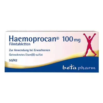 Haemoprocan 100 mg filmsko obložene tablete, 50 kom Haemoprocan 100 mg filmsko obložene tablete, 50 kom