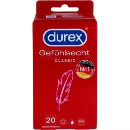 DUREX Kondomi Sensitive classic, 20 kosov