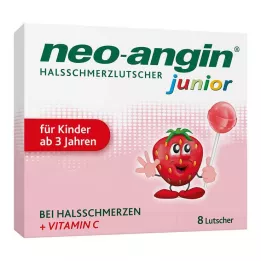 NEO-ANGIN junior pastile za vneto grlo, 8 kosov