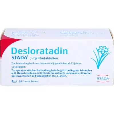 DESLORATADIN STADA 5 mg filmsko obložene tablete, 50 kosov