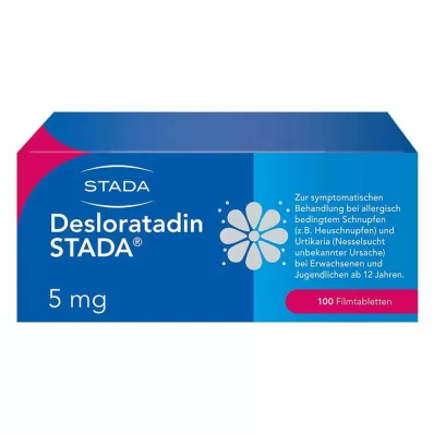 Desloratadine STADA® 5 mg filmsko obložene tablete, 100 kos