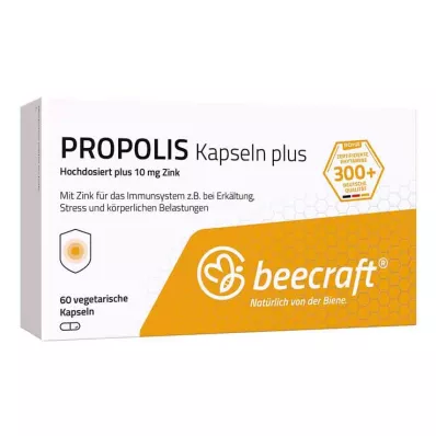 BEECRAFT Propolis Kapsule Plus, 60 kapsul BEECRAFT Propolis Kapsule Plus, 60 kapsul