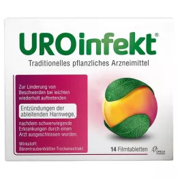 UROINFEKT 864 mg filmsko obložene tablete, 14 kosov