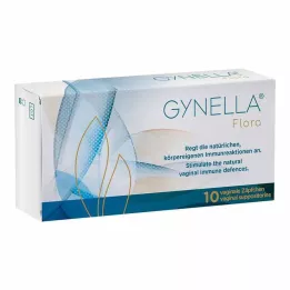 GYNELLA Flora vaginalne svečke, 10 kosov