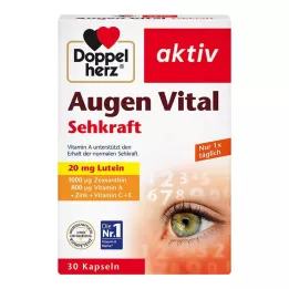 DOPPELHERZ Augen Vital Sehkraft aktiv kapsule, 30 kapsul