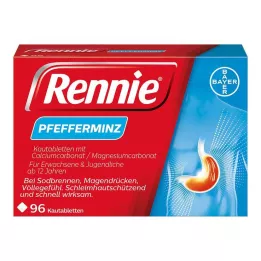 RENNIE Žvečljive tablete, 96 kosov