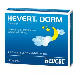 HEVERT DORM Tablete, 25 kosov