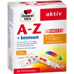 DOPPELHERZ A-Z+Immun DIRECT Peleti, 20 kosov