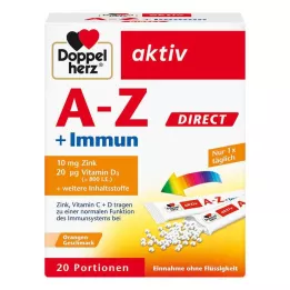 DOPPELHERZ A-Z+Immun DIRECT Peleti, 20 kosov
