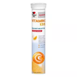 DOPPELHERZ Vitamin C 1000 sistem šumečih tablet, 40 kosov