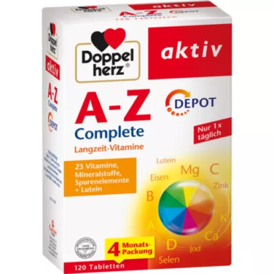 DOPPELHERZ A-Z Complete Depot tablete, 120 kapsul