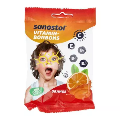 Sanostol Vitaminski bonboni Pomaranča (75 g) Sanostol Vitaminski bonboni Pomaranča (75 g)