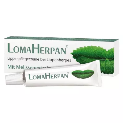 Lomaherpan krema za nego ustnic z izvlečkom melise, 5 ml Lomaherpan krema za nego ustnic z izvlečkom melise, 5 ml