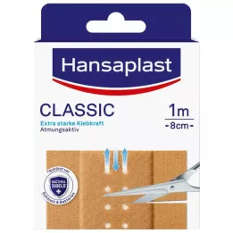 HANSAPLAST Klasični omet 8 cm x 1 m, 1 kos