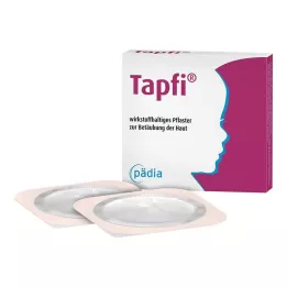 TAPFI 25 mg/25 mg obliž, ki vsebuje zdravilno učinkovino, 2 kosa