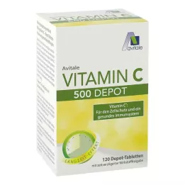 VITAMIN C 500 mg tablete Depot, 120 kapsul
