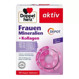 Doppelherz Women Minerals + Collagen Depot tablete, 30 kos