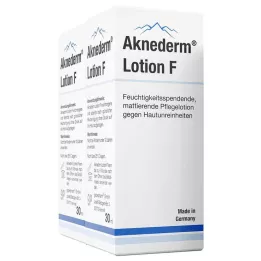 AKNEDERM Losjon F, 2X30 ml