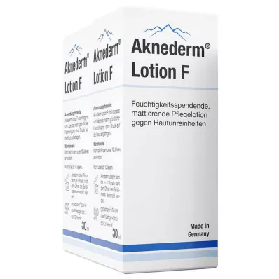 AKNEDERM Losjon F, 2X30 ml AKNEDERM Losjon F, 2X30 ml