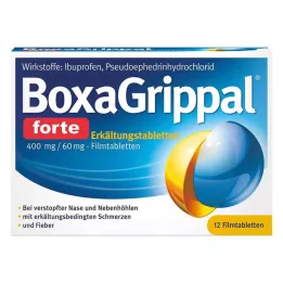 BOXAGRIPPAL hladna palica forte. 400 mg/60 mg FTA, 12 kosov