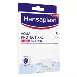 HANSAPLAST Sterilna obloga za rane Aqua Protect 8x10 cm, 5 kosov