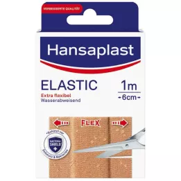 HANSAPLAST Elastični obliži 6 cmx1 m, 1 kos