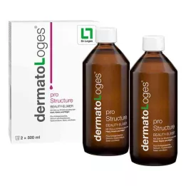 dermatoLoges proStructure - silicij, kolagen in hialuronska kislina (2x500 ml)