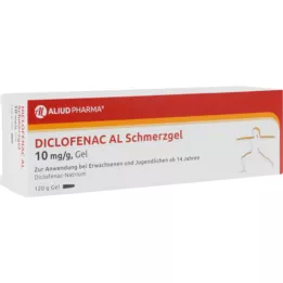 DICLOFENAC AL Gel proti bolečinam 10 mg/g, 120 g