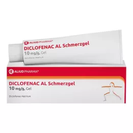 DICLOFENAC AL Gel proti bolečinam 10 mg/g, 120 g