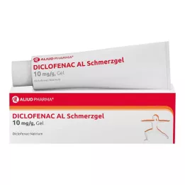 DICLOFENAC AL Gel proti bolečinam 10 mg/g, 150 g