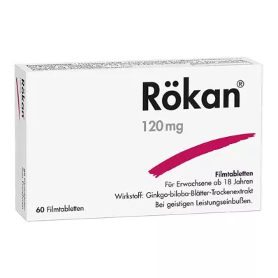 RÖKAN 120 mg filmsko obložene tablete, 60 kosov RÖKAN 120 mg filmsko obložene tablete, 60 kosov