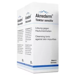 AKNEDERM Tinktura sensitive, 2X50 ml