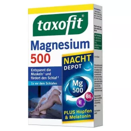 TAXOFIT Magnezij 500 nočnih tablet, 30 kapsul