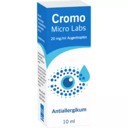 CROMO MICRO Labs 20 mg/ml kapljice za oči, 10 ml