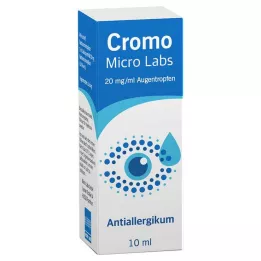 CROMO MICRO Labs 20 mg/ml kapljice za oči, 10 ml