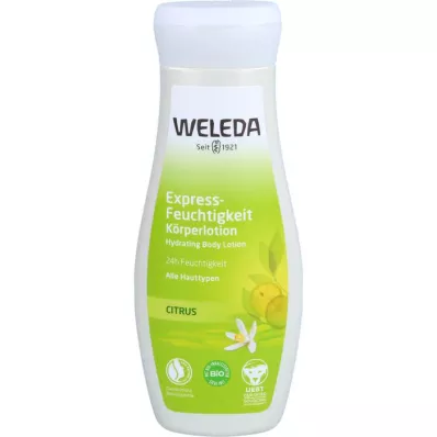 WELEDA Vlažilni losjon za telo Citrus Express, 200 ml