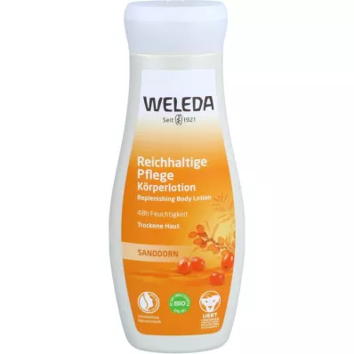 WELEDA Bogat negovalni losjon za telo z rakitovcem, 200 ml