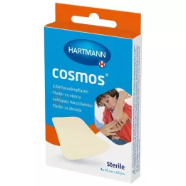 COSMOS Obloge za abrazijo 45x65 mm, sterilne, 4 kosi