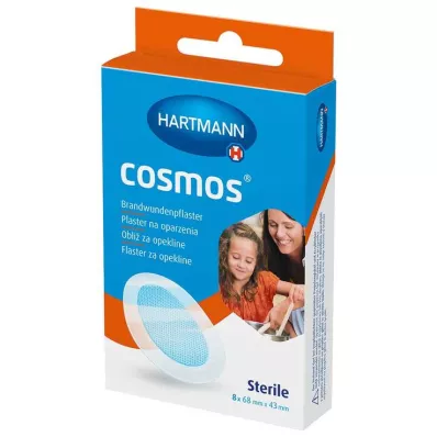 COSMOS Omet za opekline 43x68 mm, 8 kosov