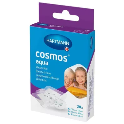 COSMOS trakovi za vodni omet, 3 velikosti, 20 kosov