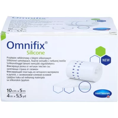 OMNIFIX Silikonski trak za fiksiranje 10 cmx5 m, 1 kos