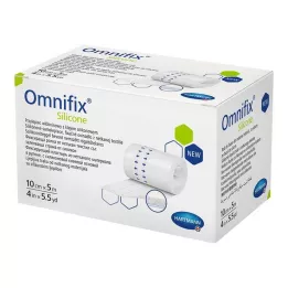 OMNIFIX Silikonski trak za fiksiranje 10 cmx5 m, 1 kos