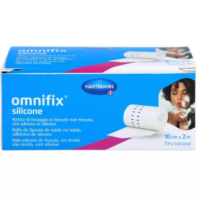 OMNIFIX silikonsko fiksirno vlakno 10 cmx2 m, 1 kos