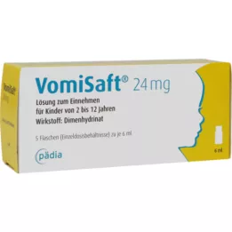 VOMISAFT 24 mg peroralna raztopina, 5X6 ml